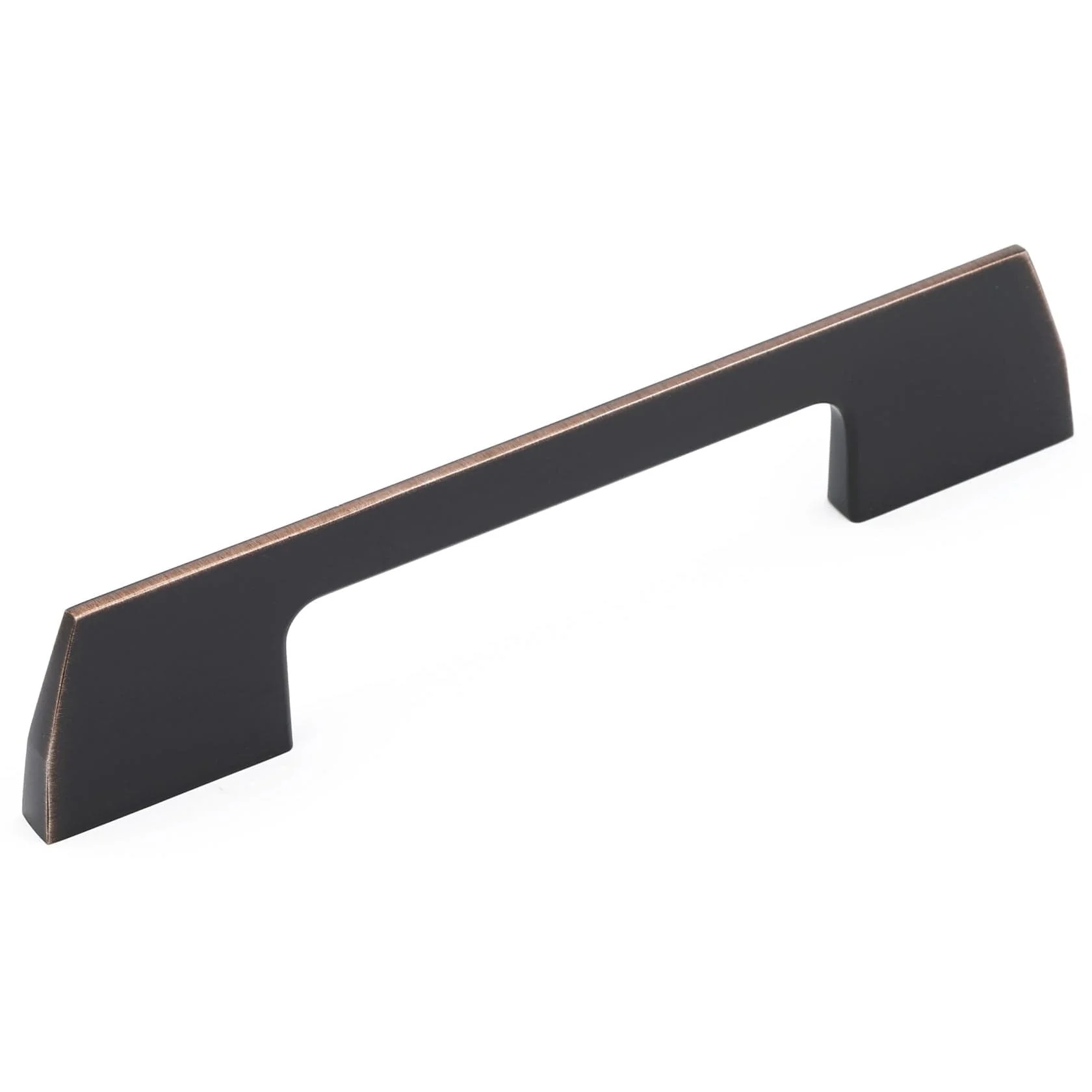 Contemporary Pull, 3-3/4" Center-to-Center, Brushed Oil-Rubbed Bronze - Image 1