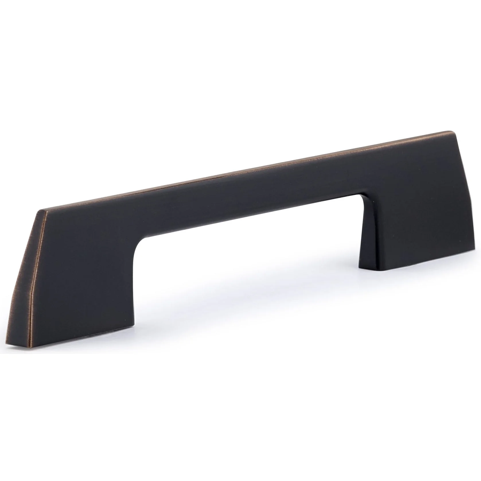 Contemporary Pull, 5-1/16" Center-to-Center, Brushed Oil-Rubbed Bronze - Image 1