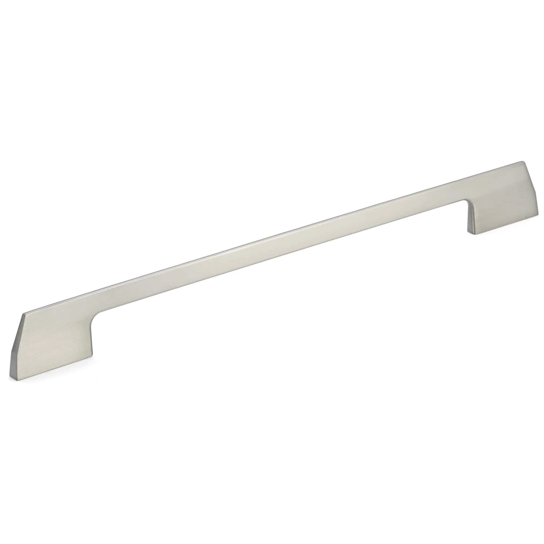 Contemporary Pull, 10-1/8" Center-to-Center, Brushed Nickel - Image 1