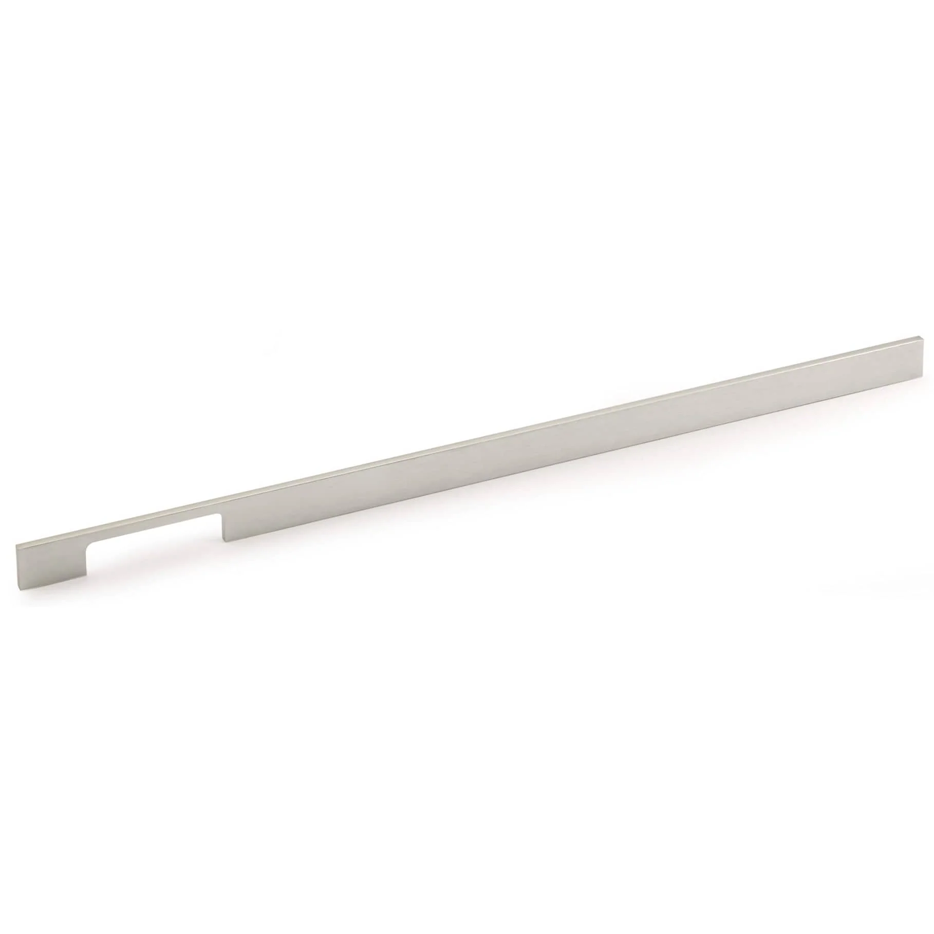 Contemporary Pull, 21-3/8" Center-to-Center, Brushed Nickel - Image 1