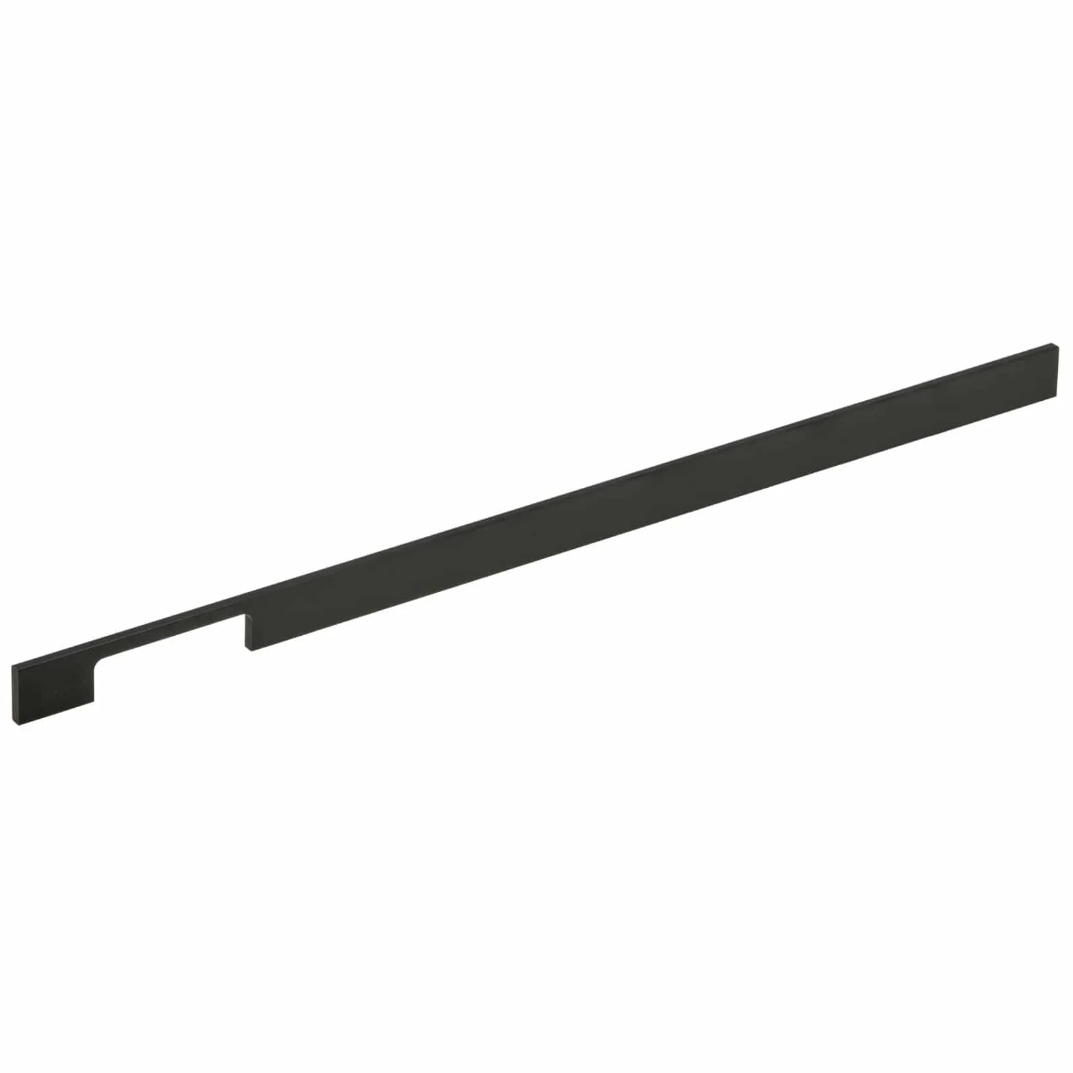 Contemporary Pull, 25-1/4″ Center-to-Center, Matte Black