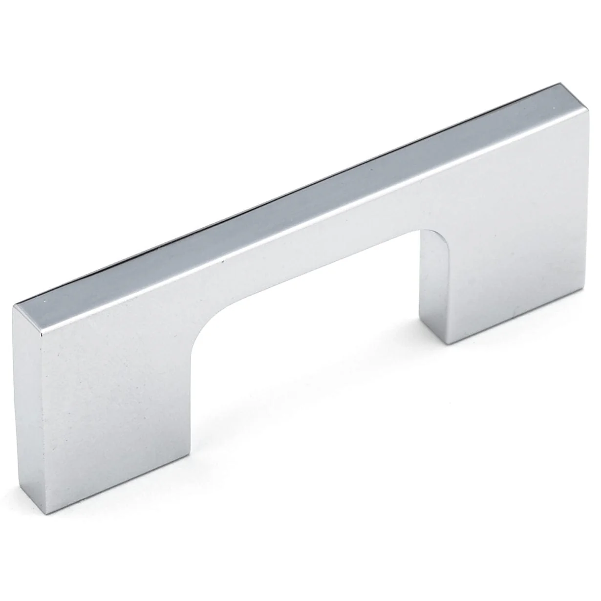Contemporary Pull, 2-1/2" Center-to-Center, Chrome - Image 1