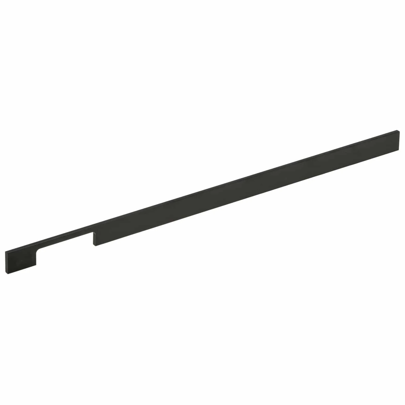 Contemporary Pull, 30-1/4" Center-to-Center, Matte Black - Image 1