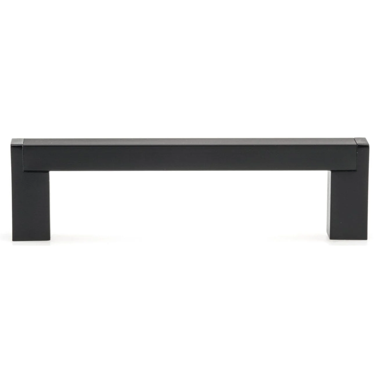 Contemporary Pull - 3-3/4" Center-to-Center - 15/32" W x 4-9/32" L - Matte Black - Image 3