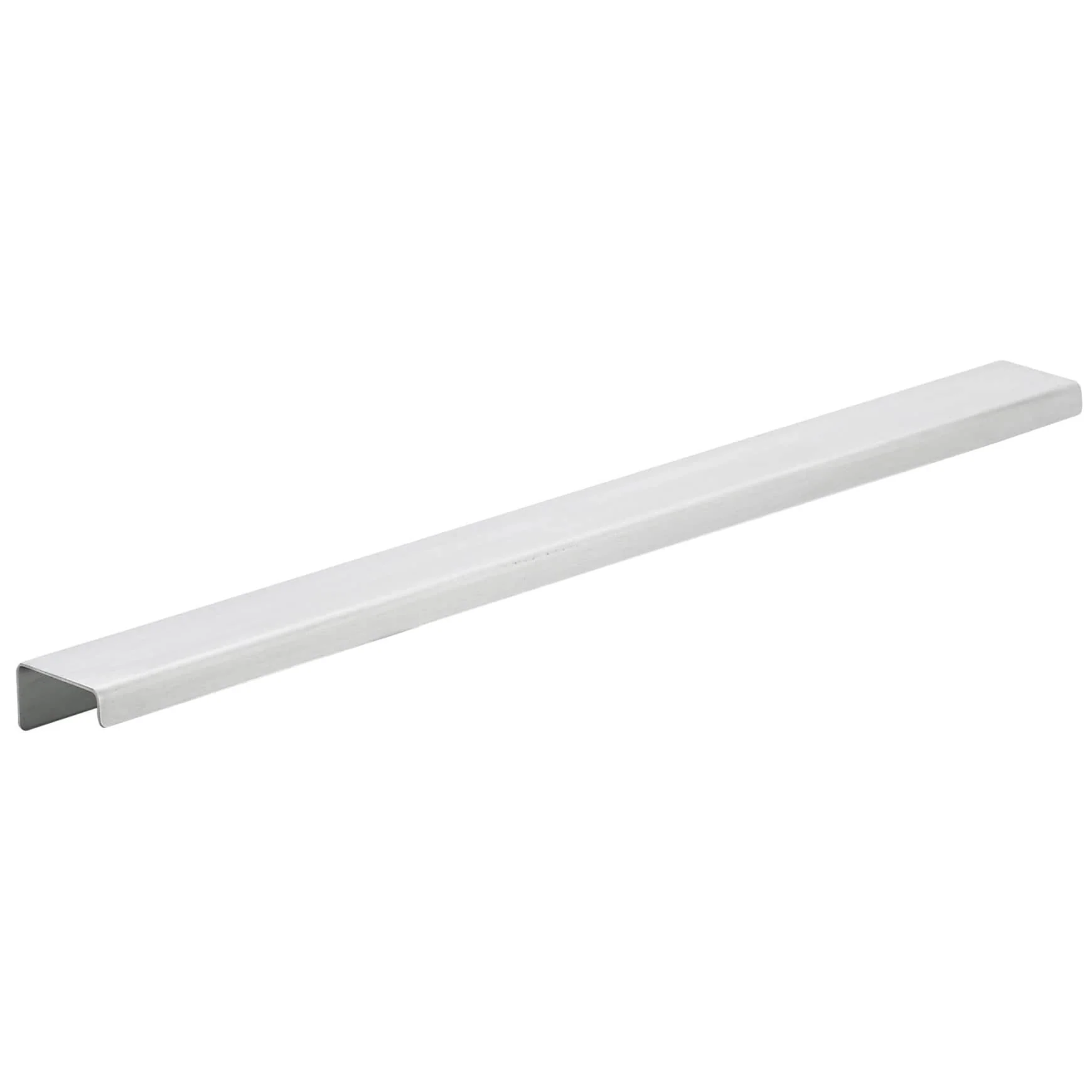 Contemporary Edge Pull, 14" Center-to-Center, Stainless Steel - Image 1