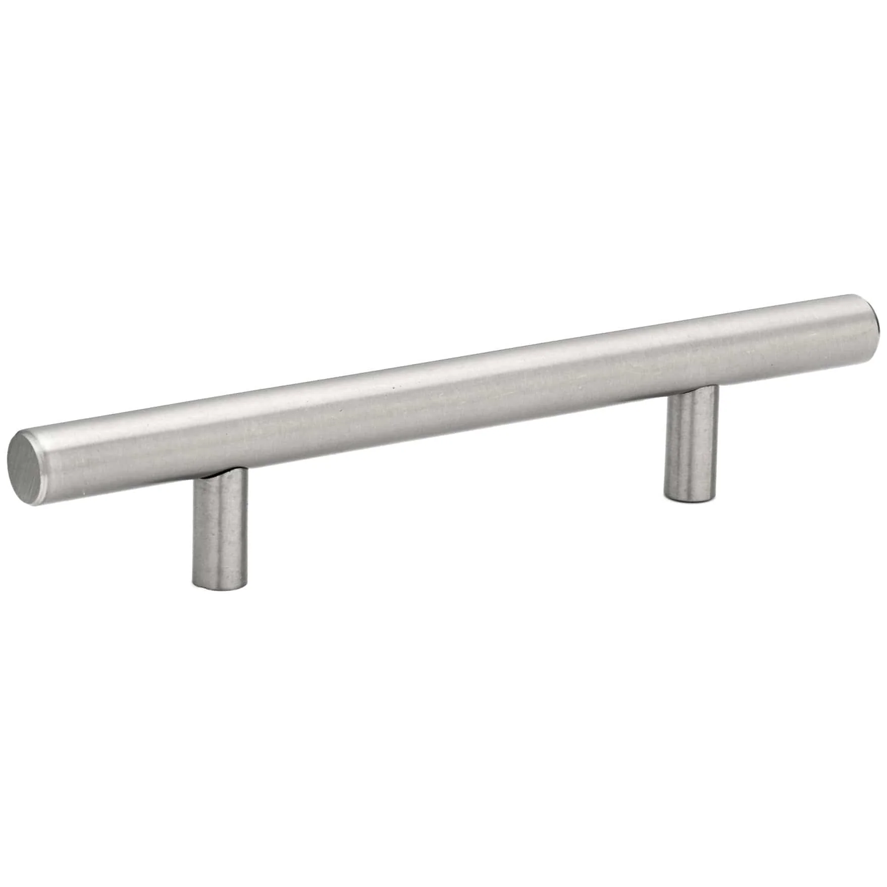 Contemporary Pull, 4-1/8" Center-to-Center, Stainless Steel, Antibacterial - Image 1