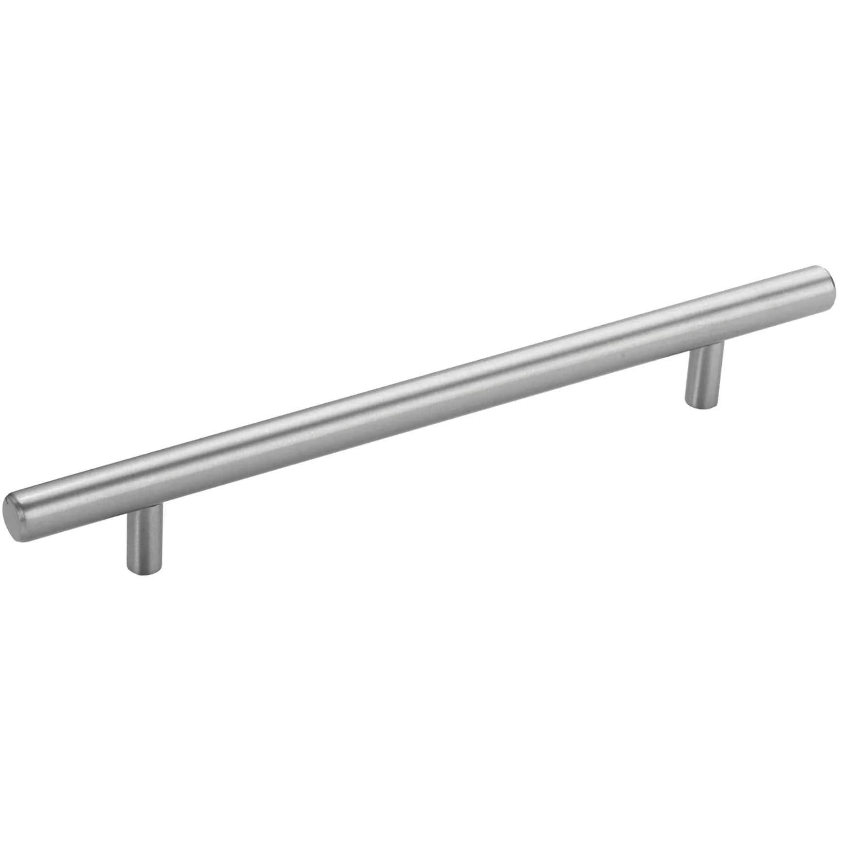 Contemporary Pull, 7-1/8" Center-to-Center, Antibacterial, Stainless Steel - Image 1