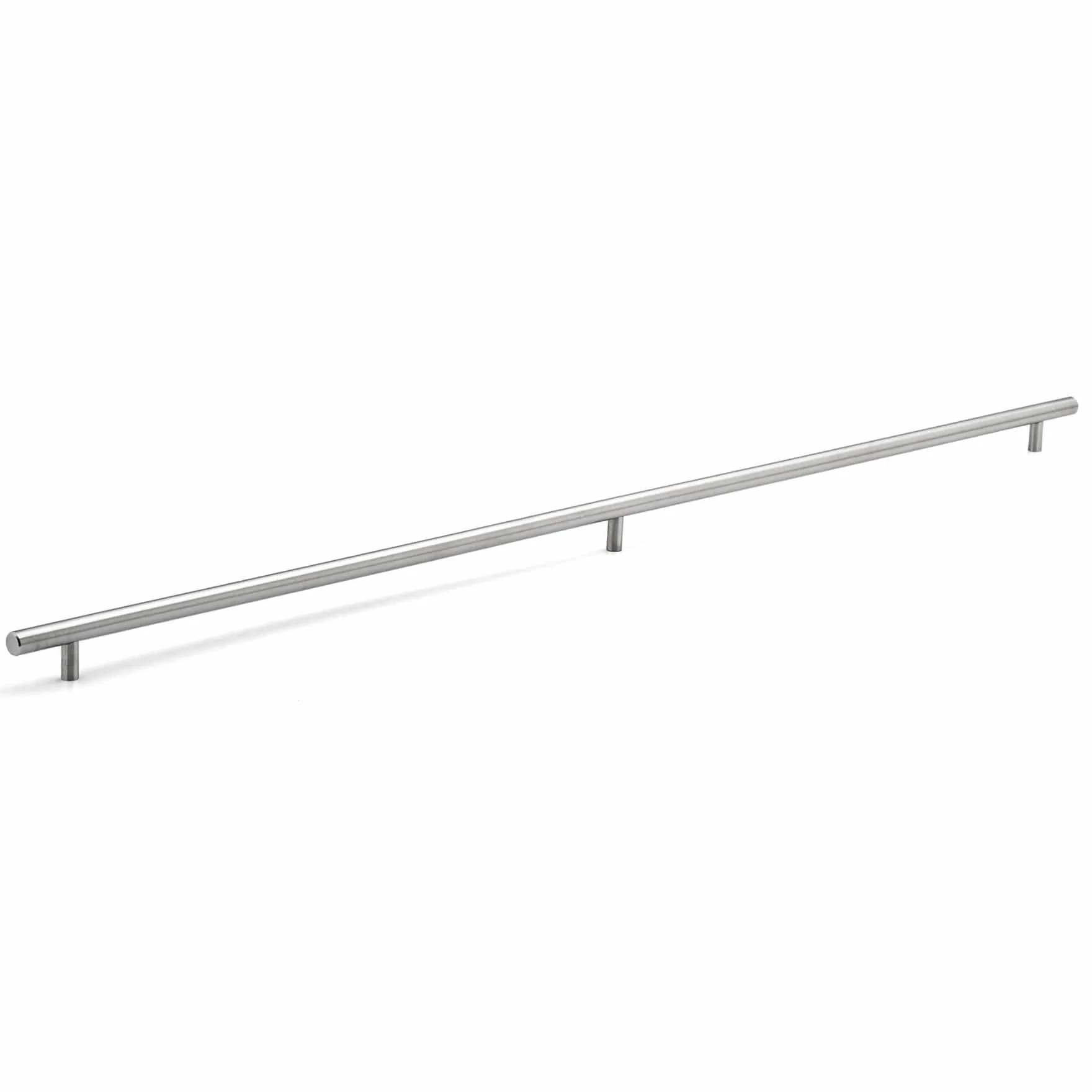 Contemporary Pull, 34-1/8" Center-to-Center, Brushed Stainless Steel - Image 1