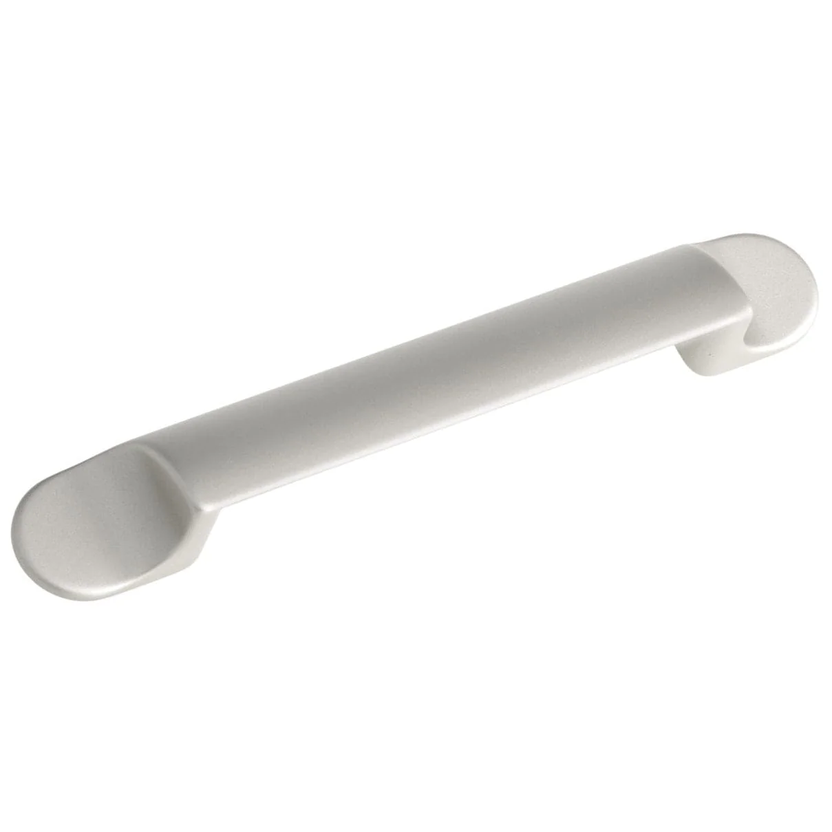 Contemporary Pull, 3-3/4" Center-to-Center, Satin Nickel - Image 1