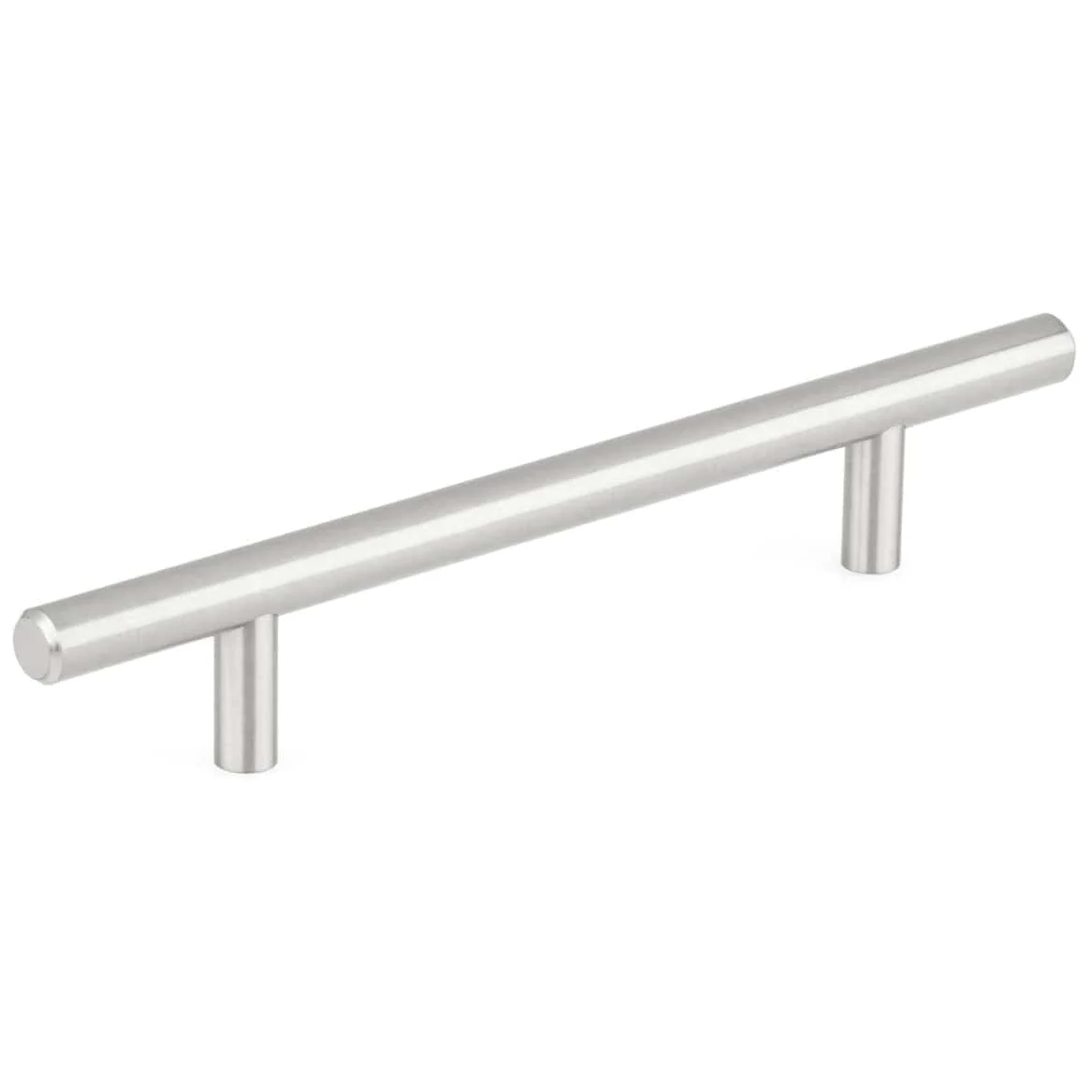 Contemporary Pull, 5-1/16" Center-to-Center, Stainless Steel - Image 1
