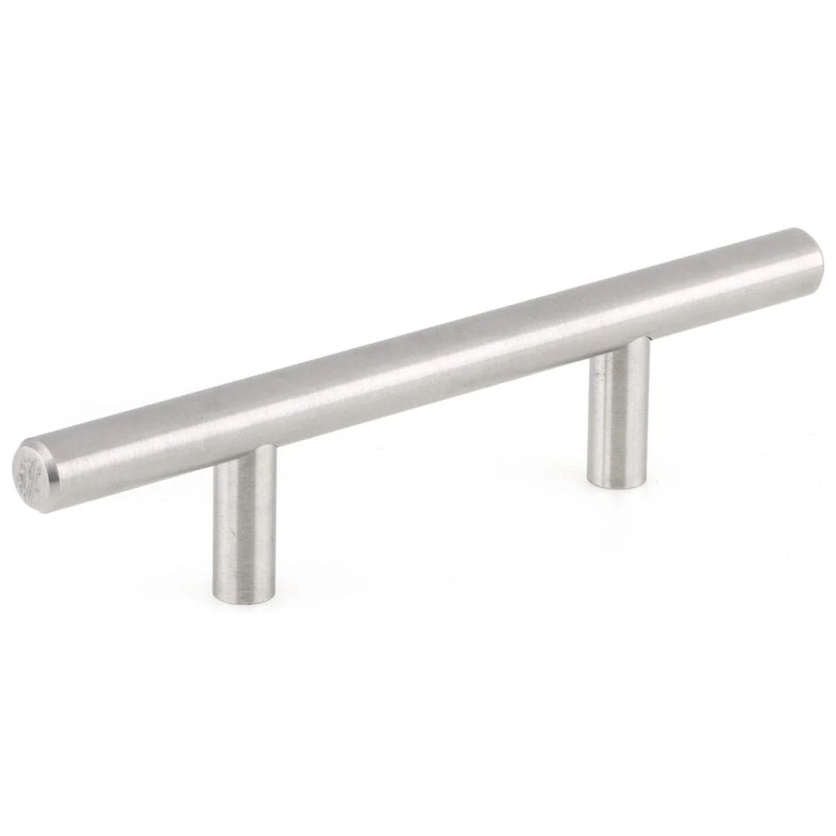 Contemporary Pull, 3" Center-to-Center, Stainless Steel - Image 1
