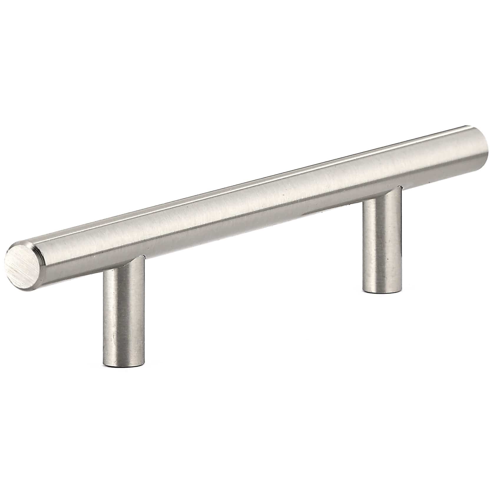 Contemporary Pull, 4-1/4" Center-to-Center, Brushed Nickel - Image 1