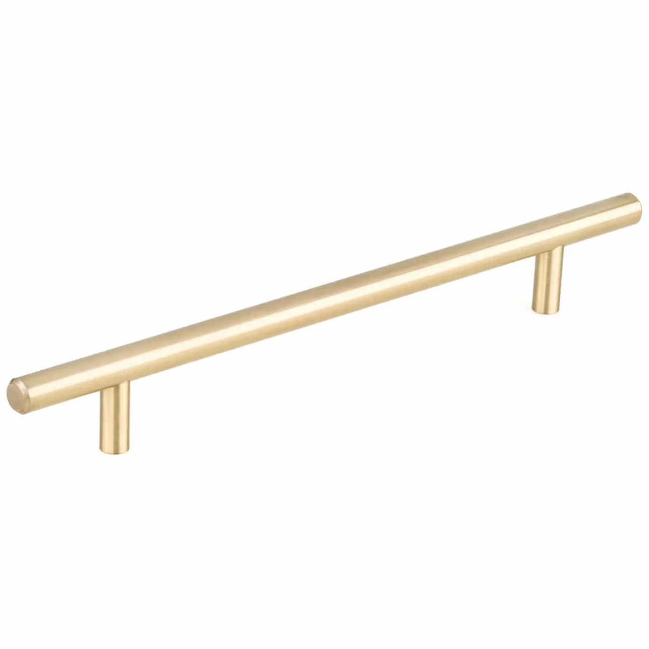 Contemporary Pull, 7-9/16″ Center-to-Center, Satin Brass