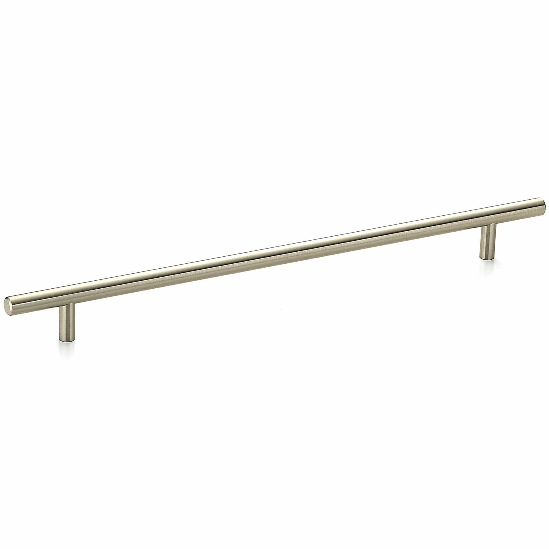 Contemporary Pull, 11-3/4" Center-to-Center, Brushed Nickel - Image 1