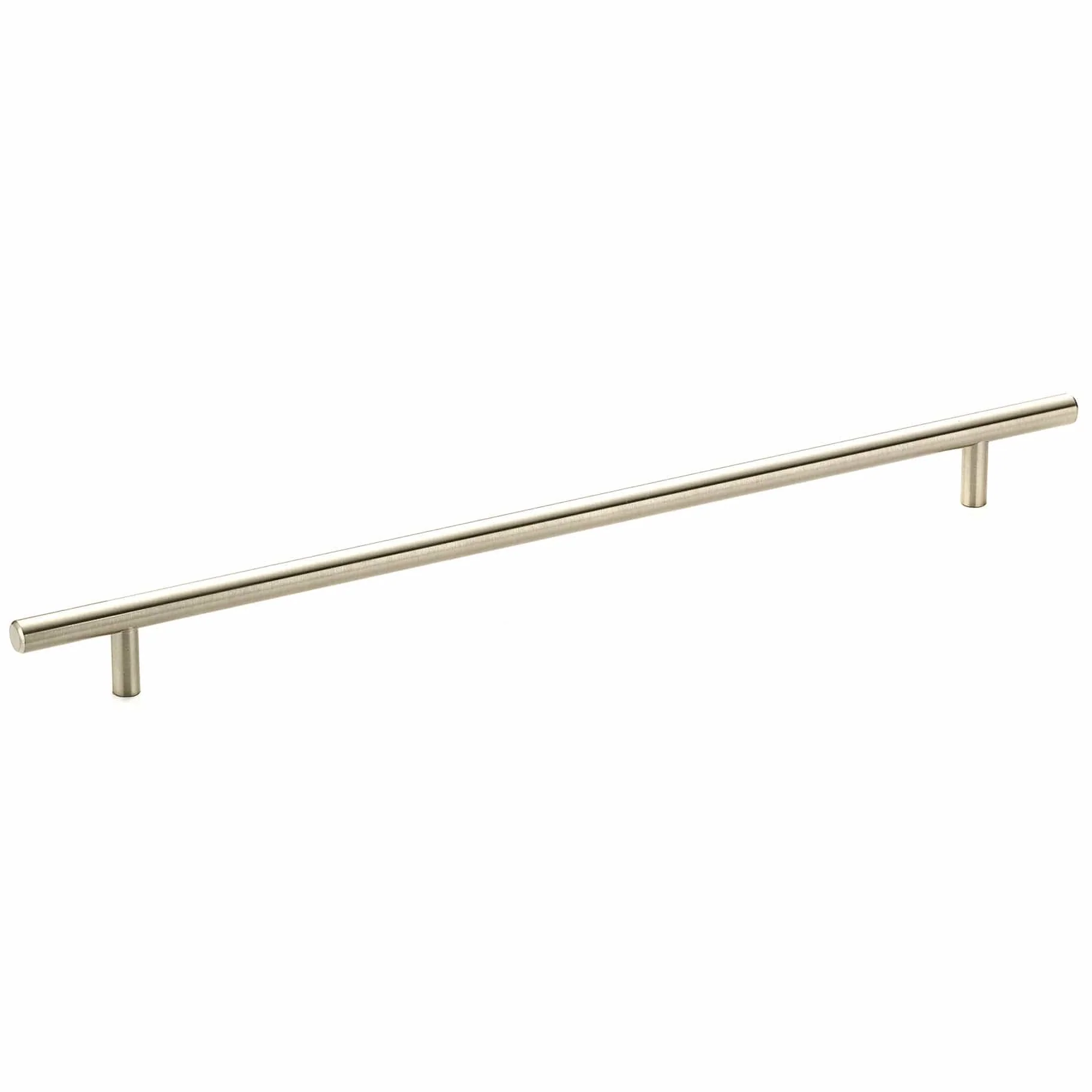 Contemporary Pull, 13-1/8" Center-to-Center, Brushed Nickel - Image 1
