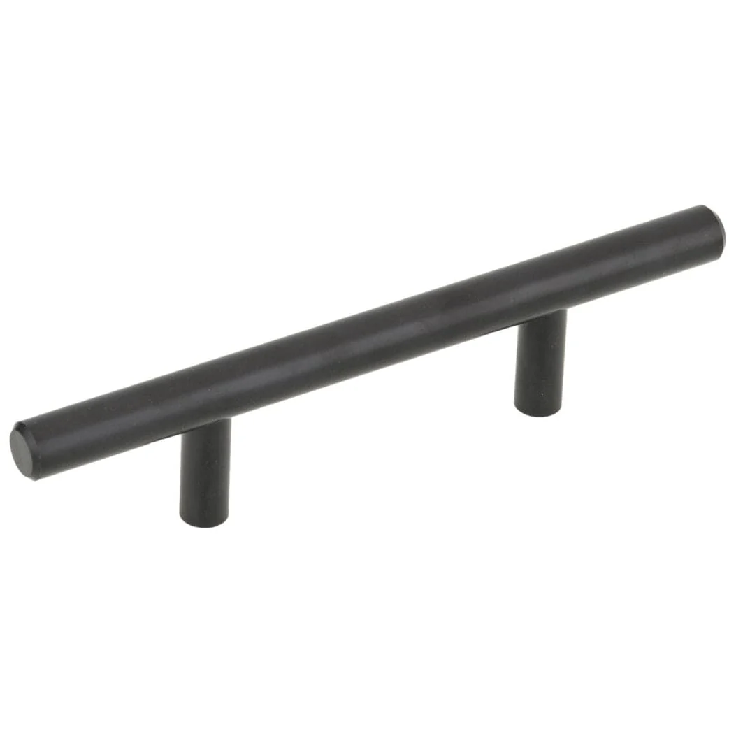 Contemporary Pull, 3" Center-to-Center, Matte Black - Image 1