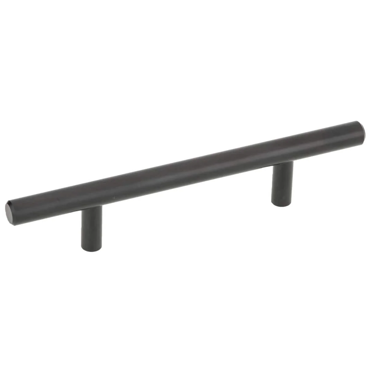 Contemporary Pull, 3-3/4" Center-to-Center, Matte Black - Image 1
