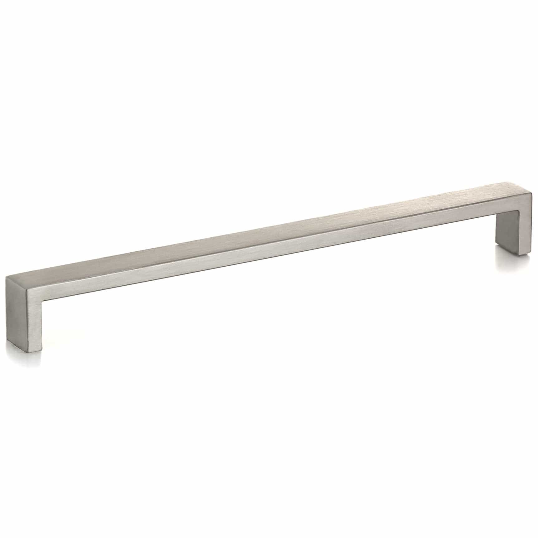 Contemporary Pull, 10-1/8″ Center-to-Center, Stainless Steel