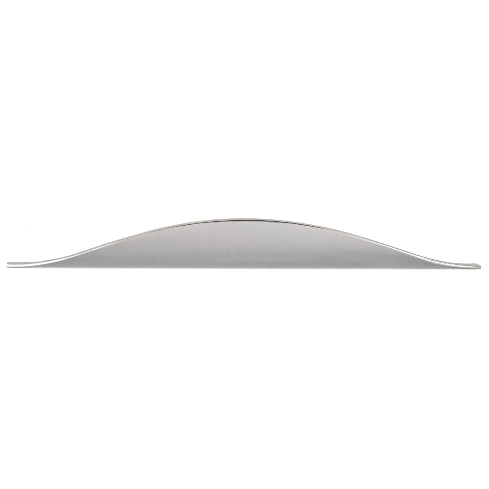 Contemporary Cup Pull, 3-3/4" Center-to-Center, Brushed Nickel - Image 3