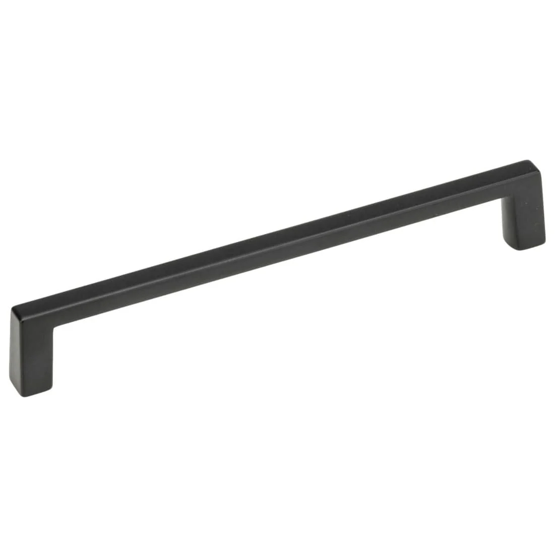 Contemporary Pull, 6" Center-to-Center, Matte Black - Image 1