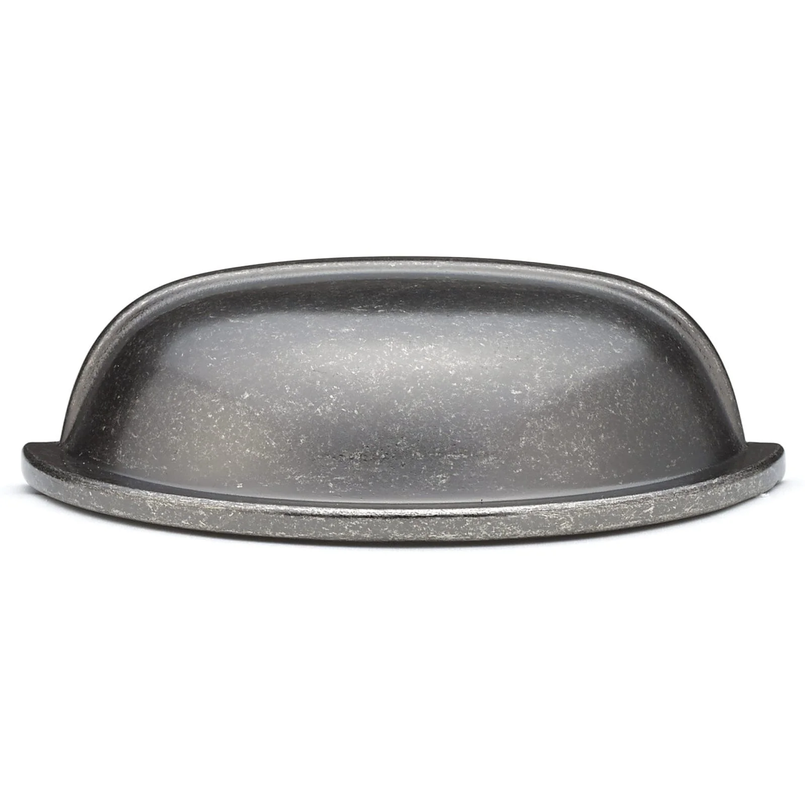 Traditional Cup Pull, 3" Center-to-Center, Pewter - Image 3