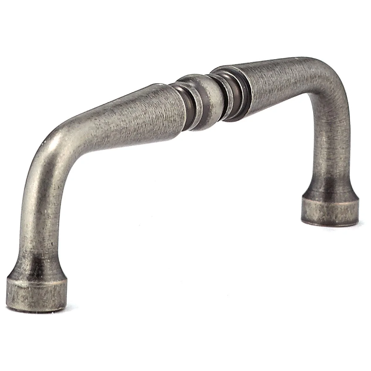 Traditional Pull, 3-1/2" Center-to-Center, Pewter - Image 1