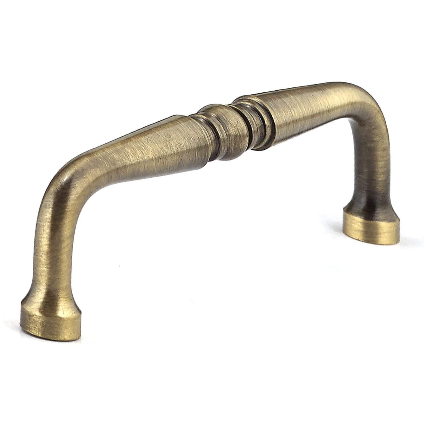 Traditional Pull, 3-3/4" Center-to-Center, Antique English - Image 1