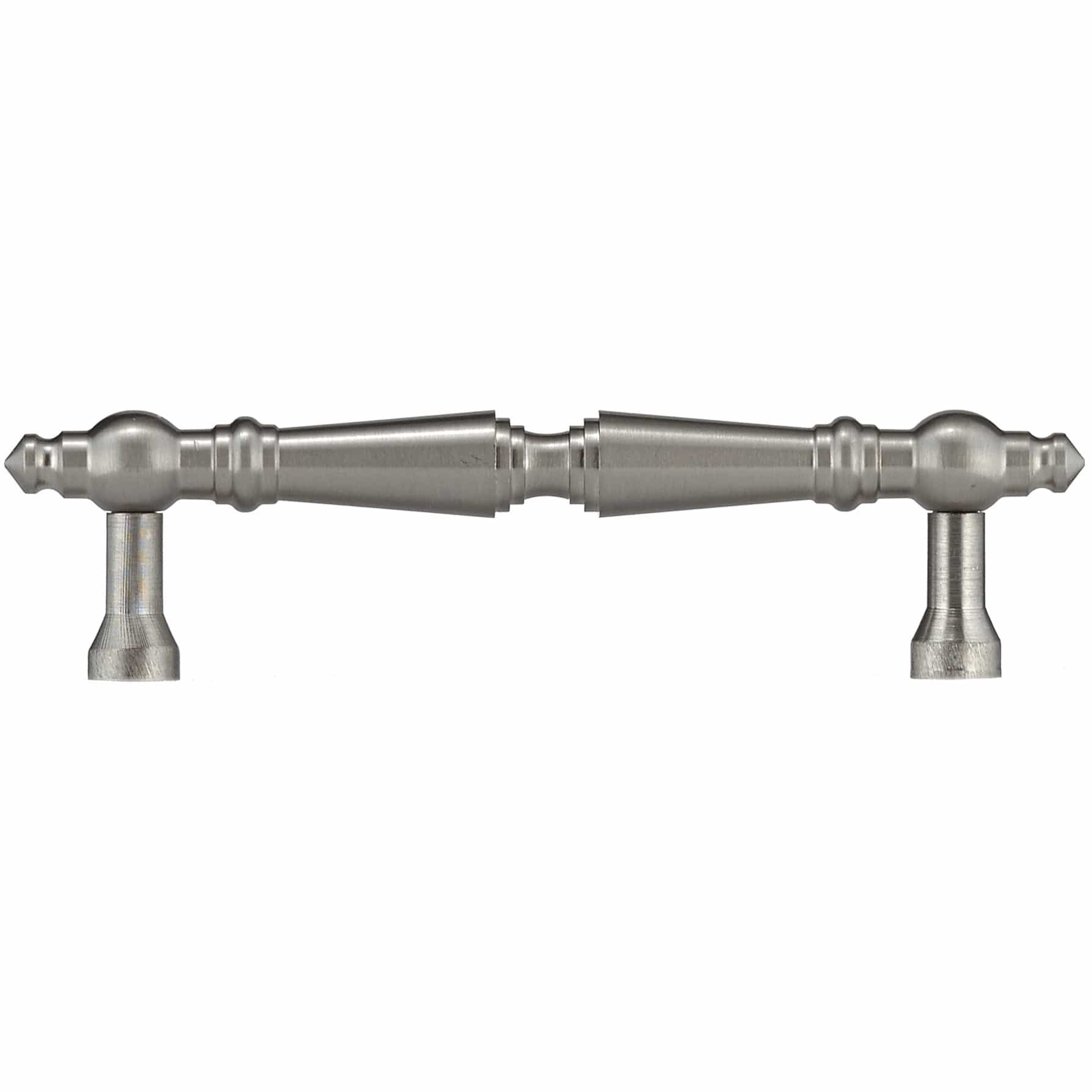 Traditional Pull, 3-1/2" Center-to-Center, Brushed Nickel - Image 3