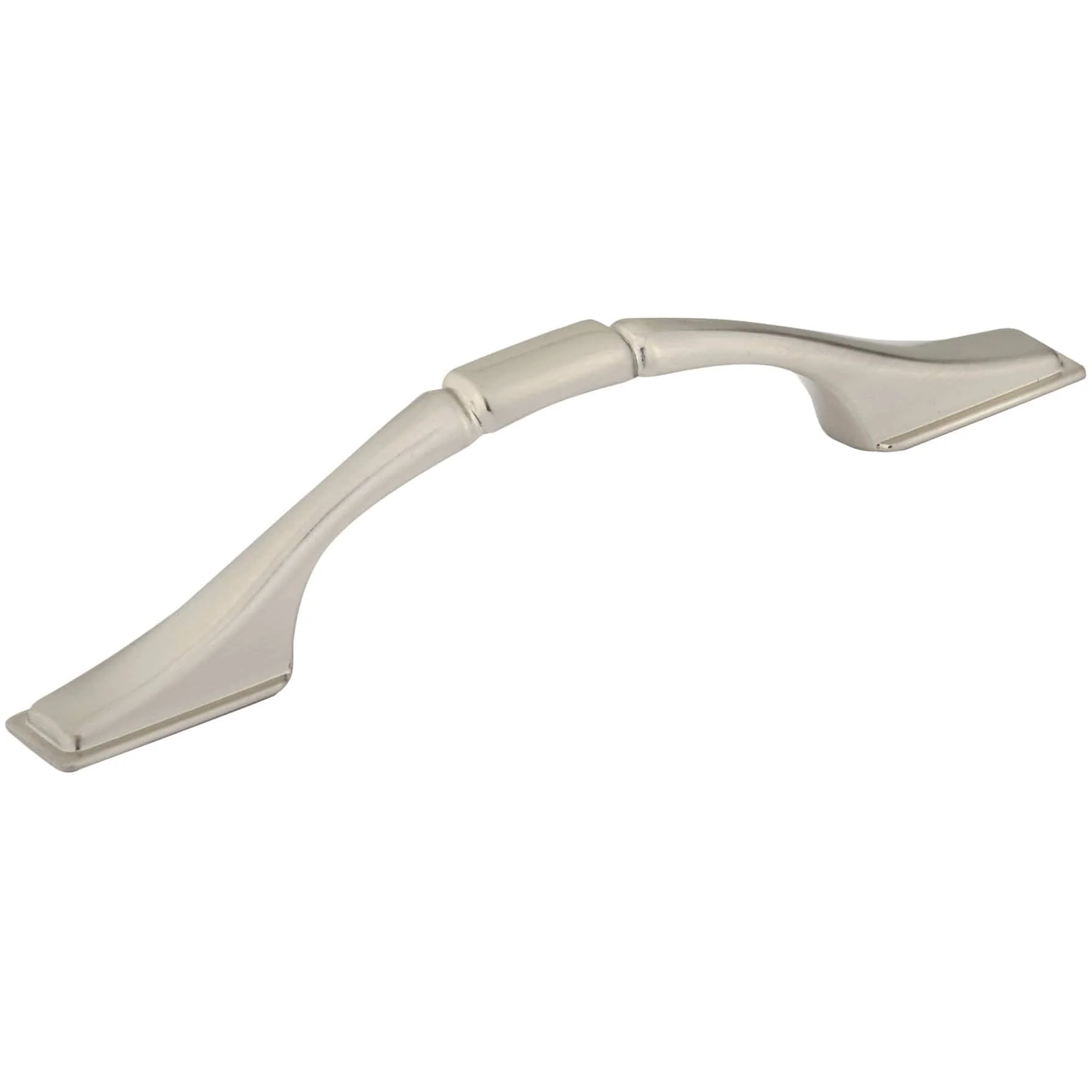 Traditional Pull, 3" Center-to-Center, Brushed Nickel - Image 1