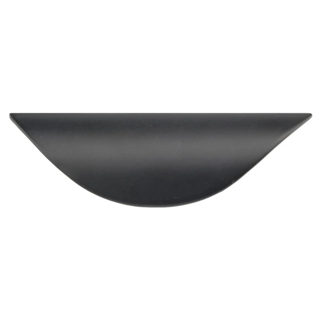 Contemporary Pull, 1-1/4" Center-to-Center, Matte Black - Image 3