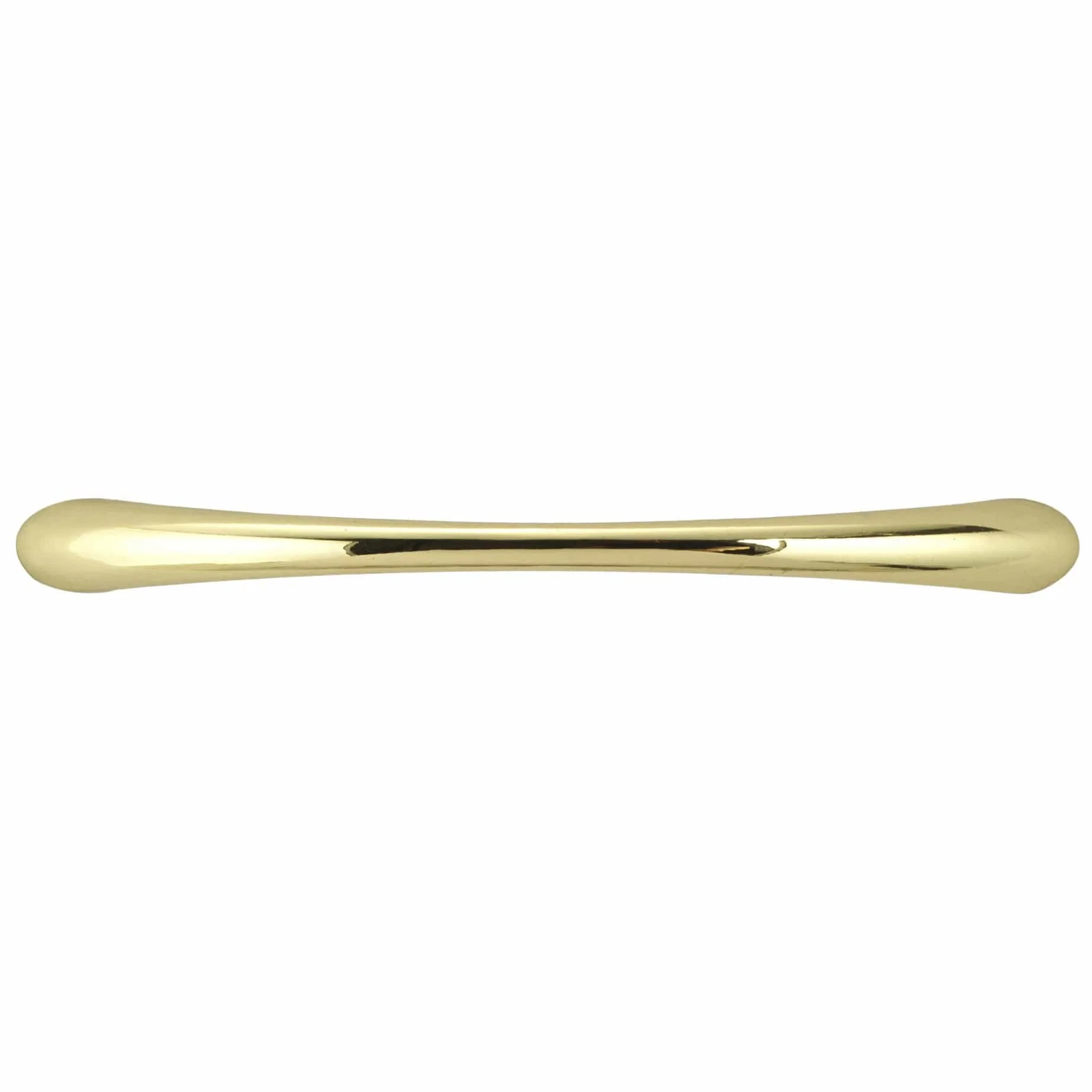 Contemporary Pull - 3-3/4" Center-to-Center - 13/32" W x 4-1/2" L - Brass - Image 2