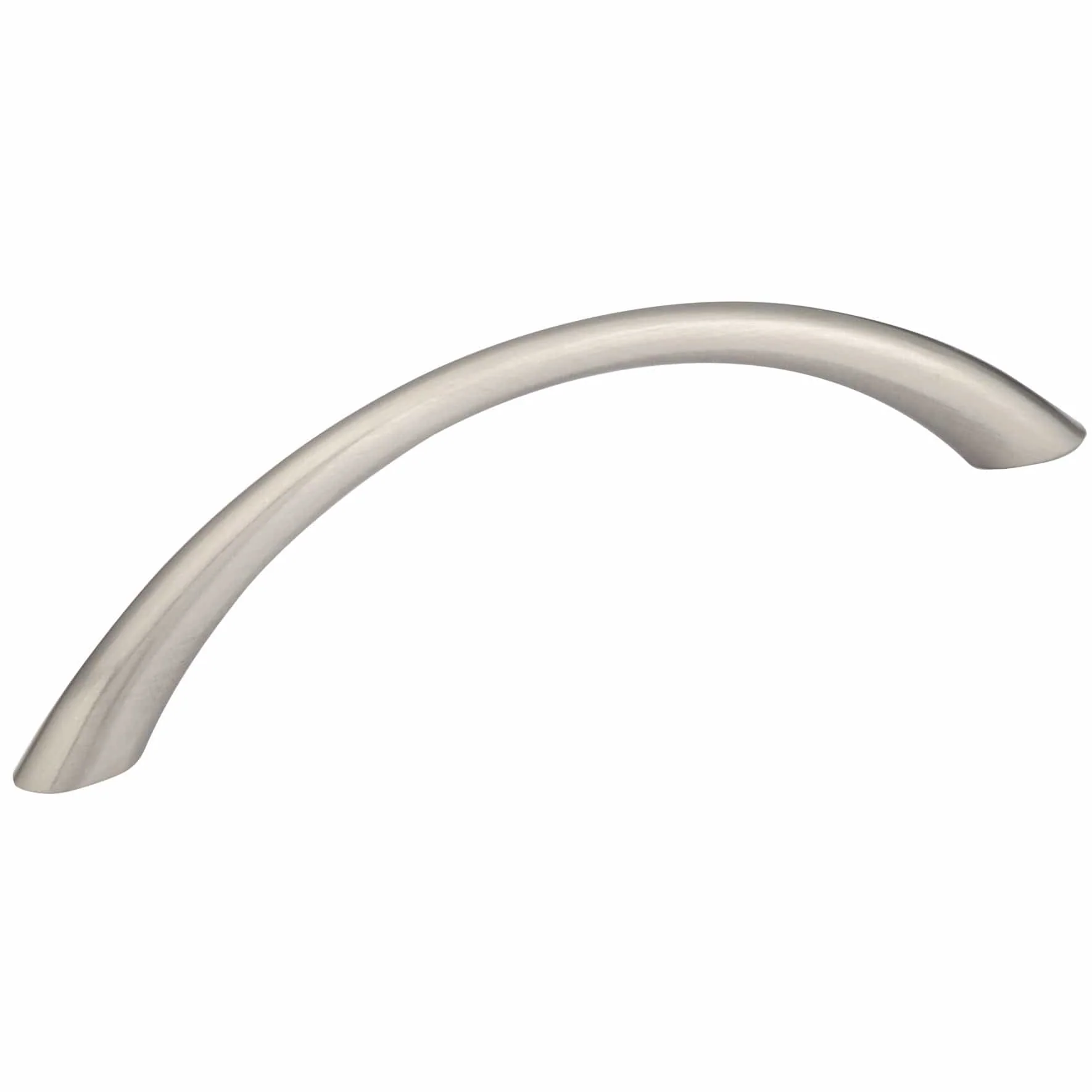 Contemporary Pull, 3-3/4" Center-to-Center, Brushed Nickel - Image 1