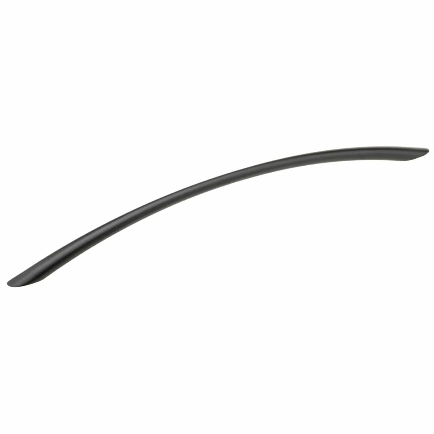 Contemporary Pull, 12" Center-to-Center, Matte Black - Image 1