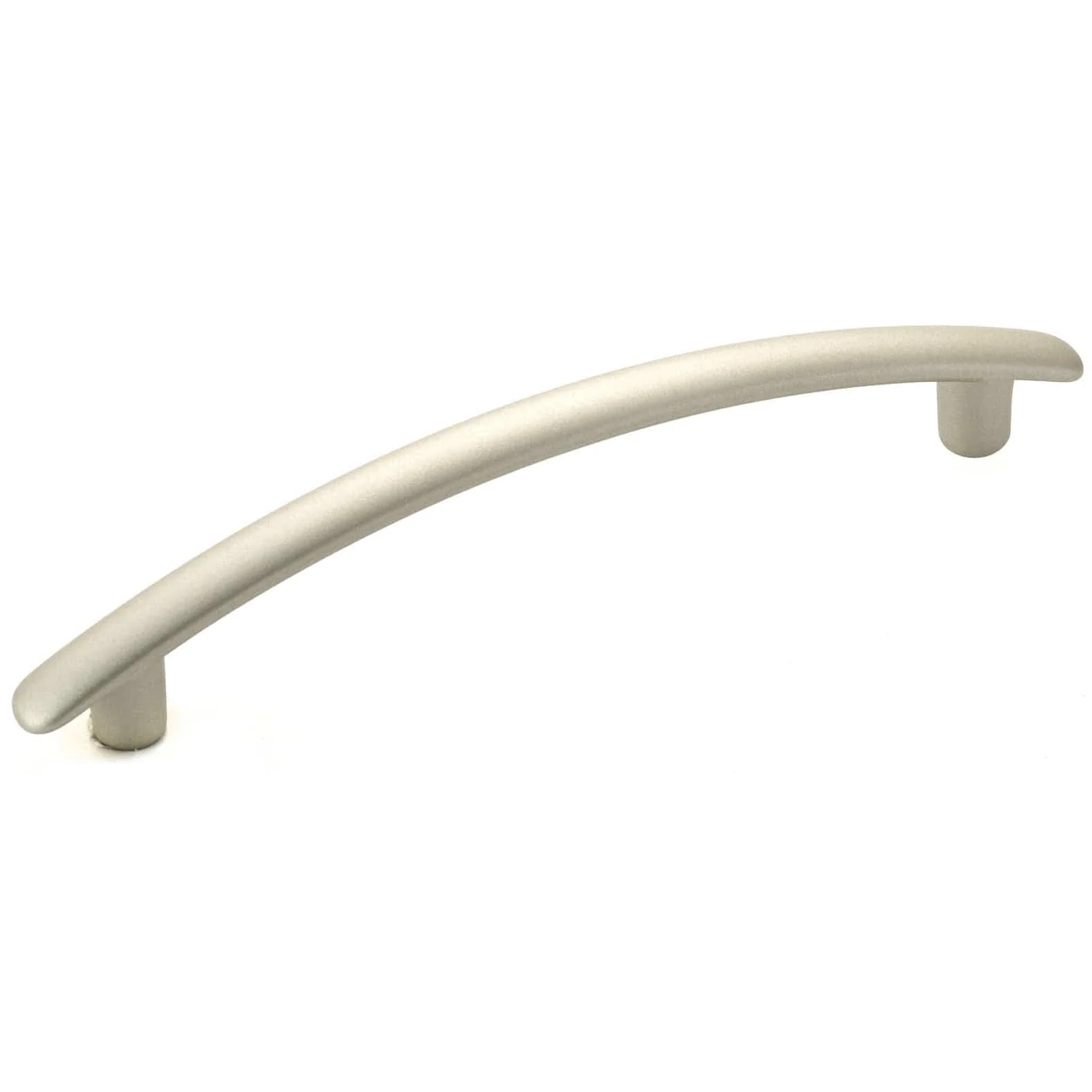 Contemporary Pull, 3-3/4" Center-to-Center, Matte Nickel - Image 1