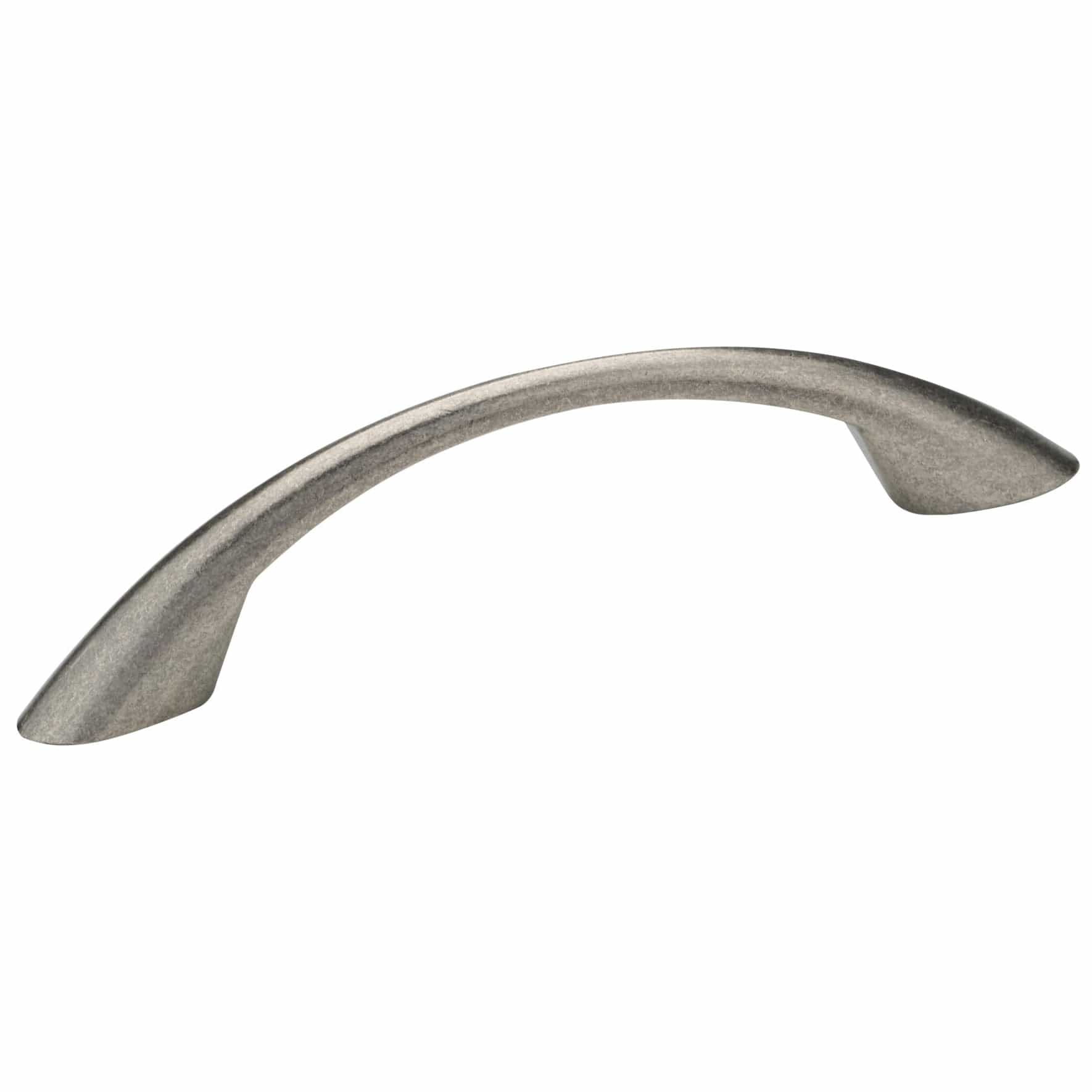 Contemporary Pull, 3-3/4" Center-to-Center, Pewter - Image 1