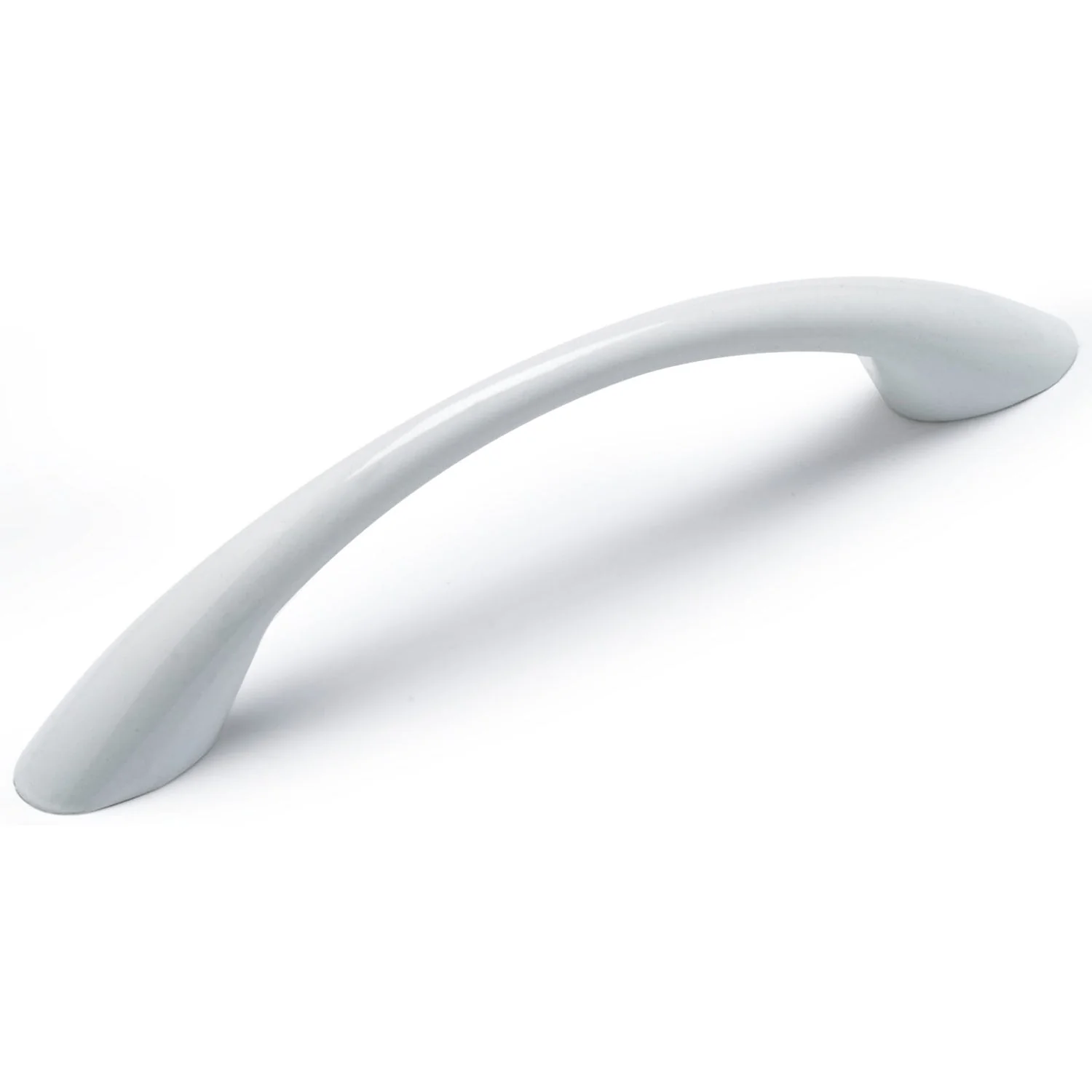 Contemporary Pull - 3-3/4" Center-to-Center - 9/16" W x 5-3/16" L - White - Image 1