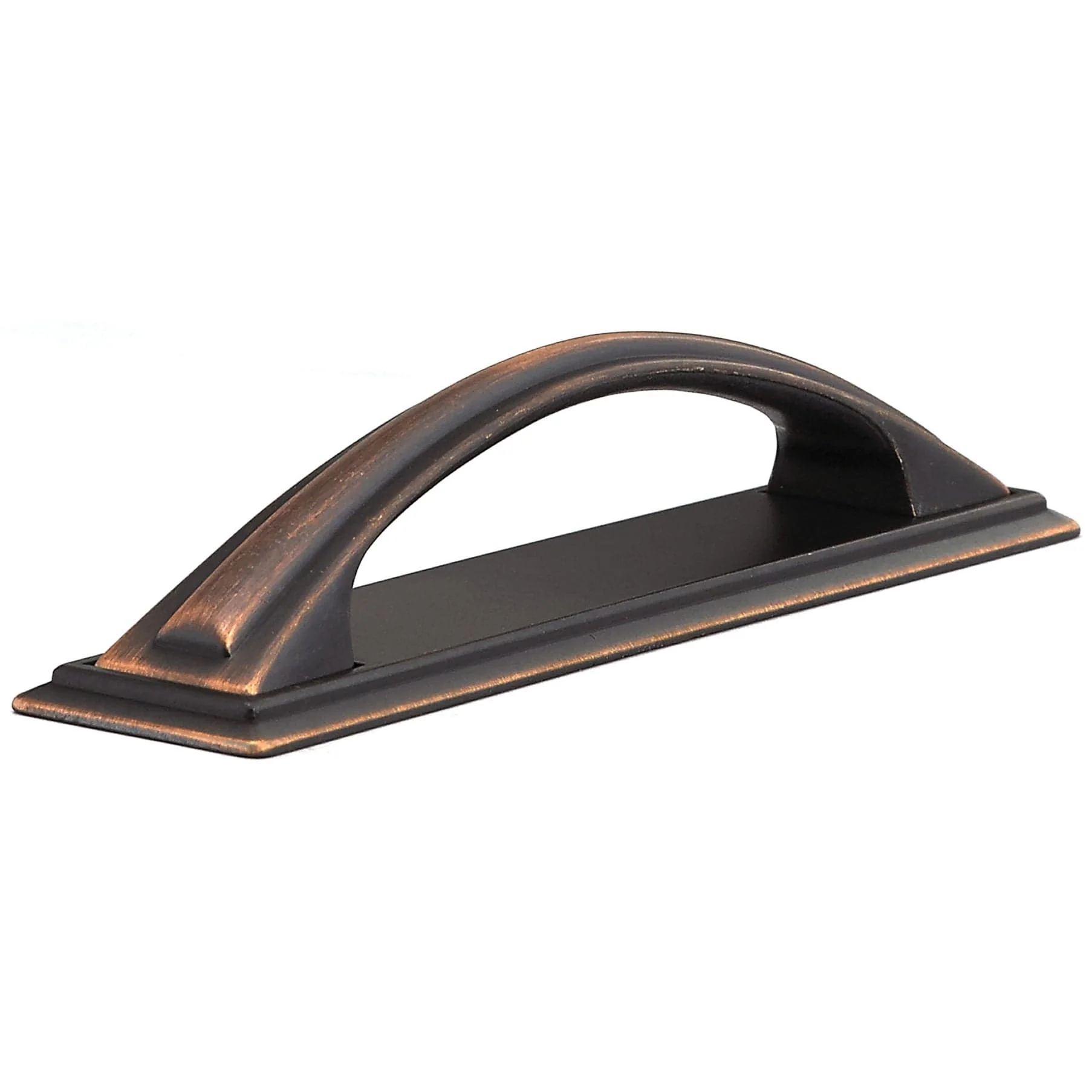 Transitional Pull, 5-1/16" Center-to-Center, Brushed Oil-Rubbed Bronze - Image 1
