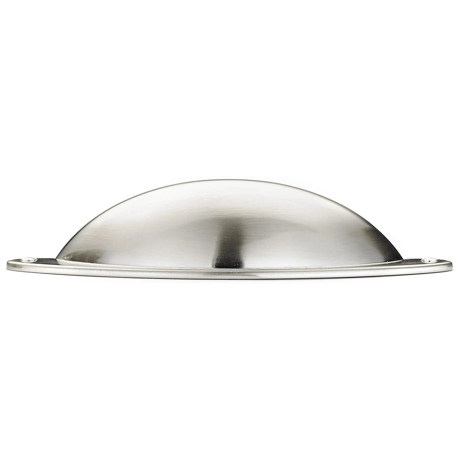 Traditional Cup Pull, 3" Center-to-Center, Brushed Nickel - Image 3