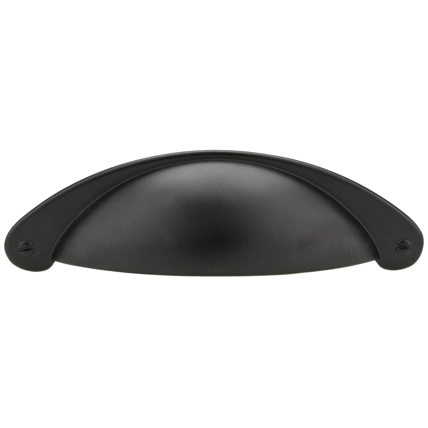 Traditional Pull, 3" Center-to-Center, Matte Black - Image 1