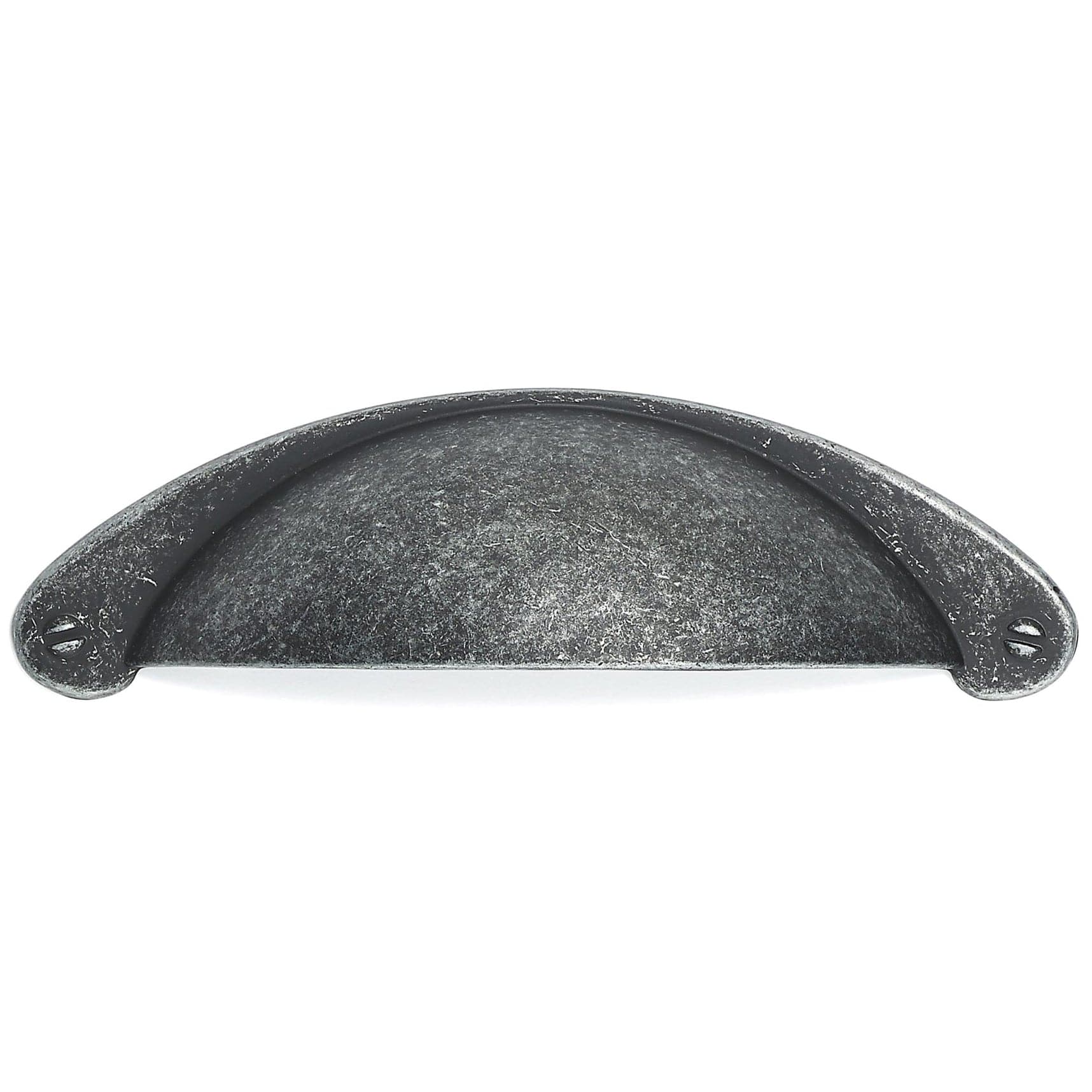 Traditional Pull, 3" Center-to-Center, Antique Iron - Image 1