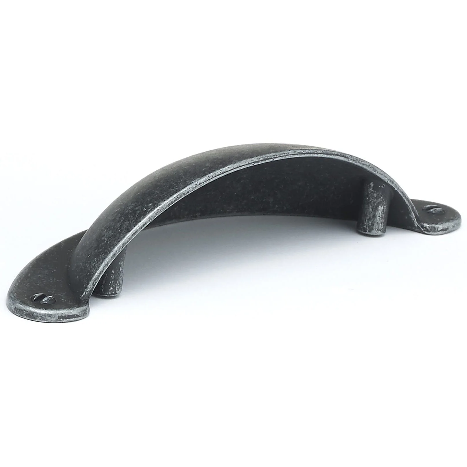 Traditional Pull, 3" Center-to-Center, Antique Iron - Image 2