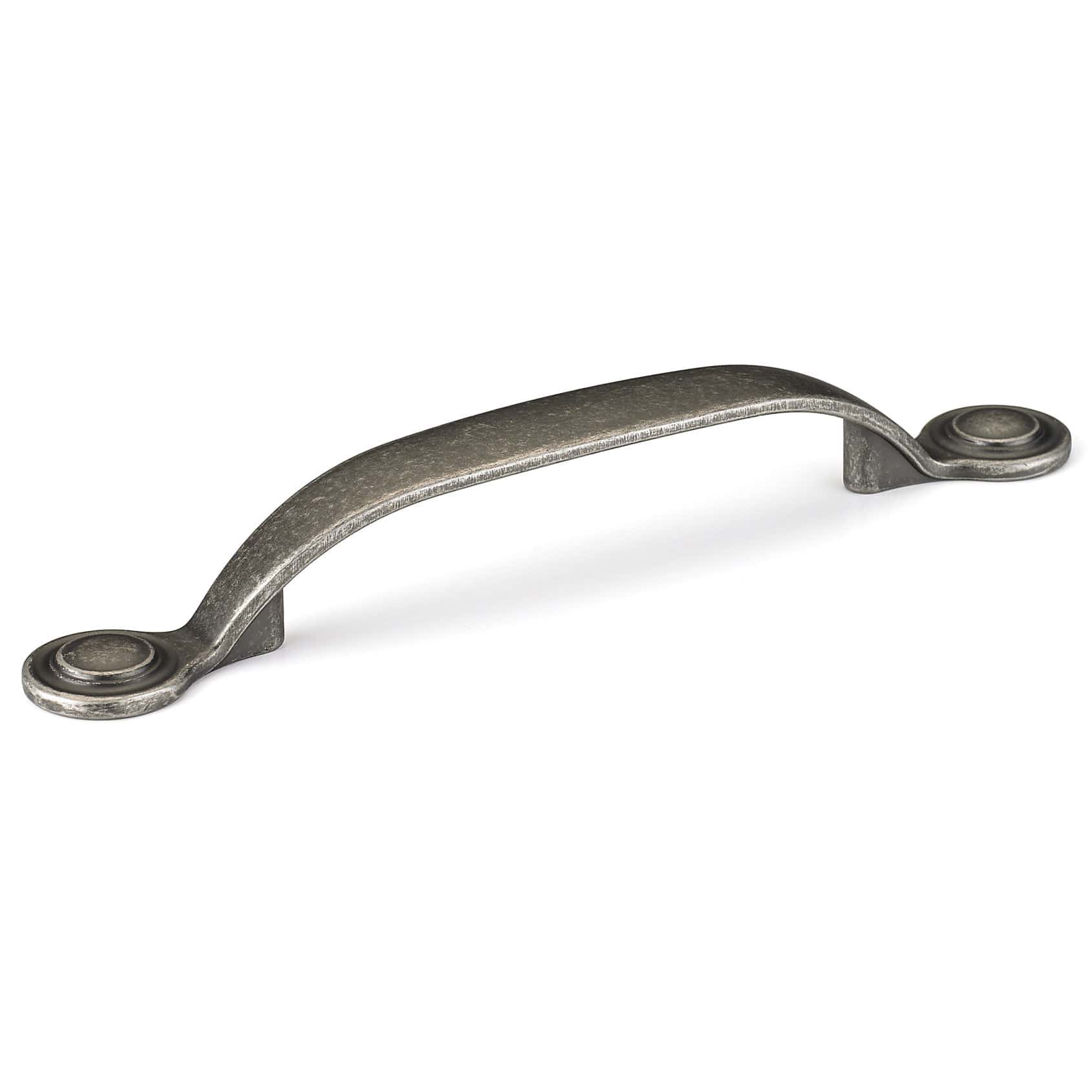 Traditional Pull, 3-3/4" Center-to-Center, Pewter - Image 1