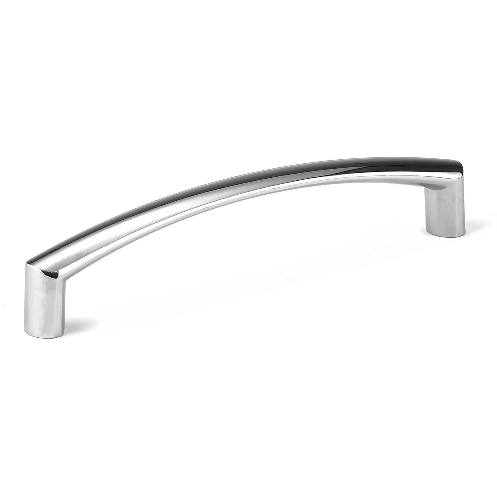 Contemporary Pull - 5-1/16" Center-to-Center - 1/2" W x 5-7/16" L - Chrome - Image 1