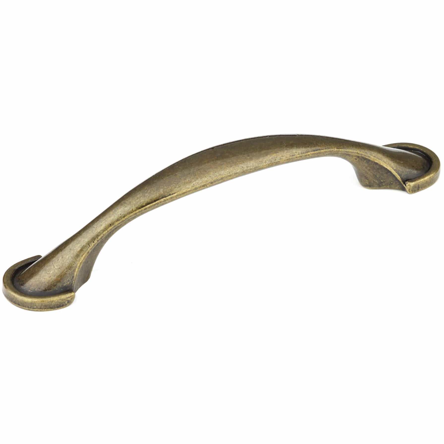 Traditional Pull, 3-3/4″ Center-to-Center, Regency Brass