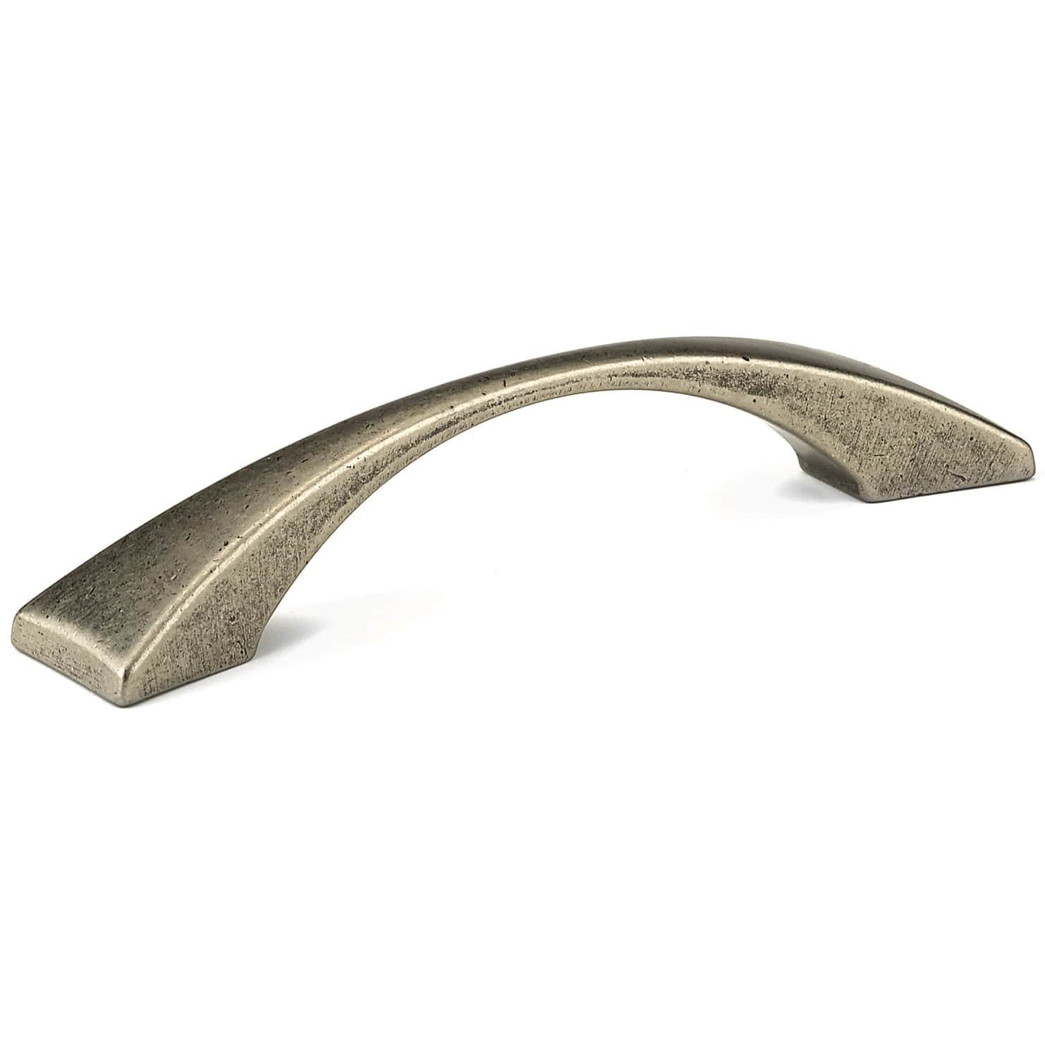 Traditional Pull, 3-3/4" Center-to-Center, Faux Iron - Image 1