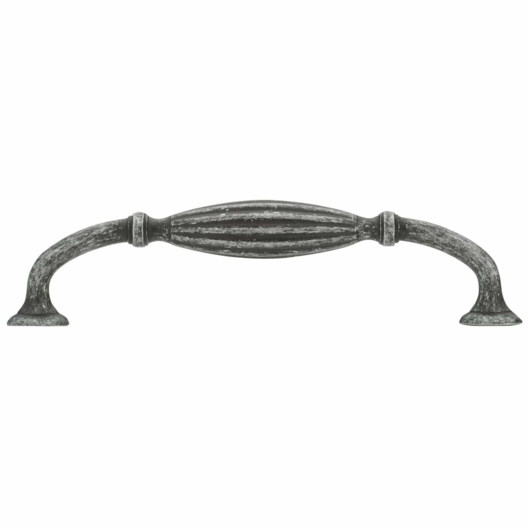 Traditional Pull, 5-1/16" Center-to-Center, Natural Iron - Image 3