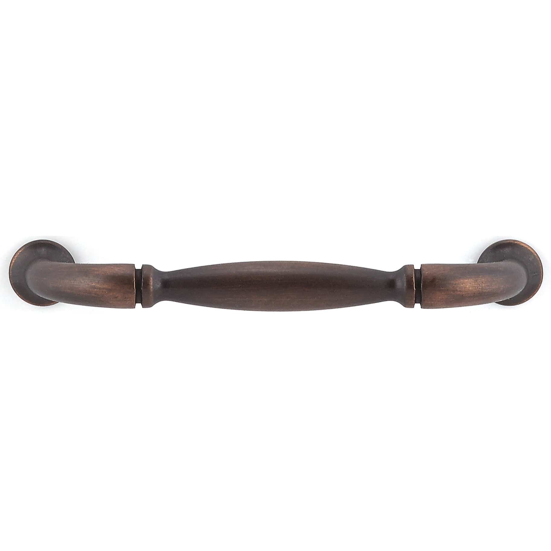 Traditional Pull, 3-3/4" Center-to-Center, Brushed Oil-Rubbed Bronze - Image 2