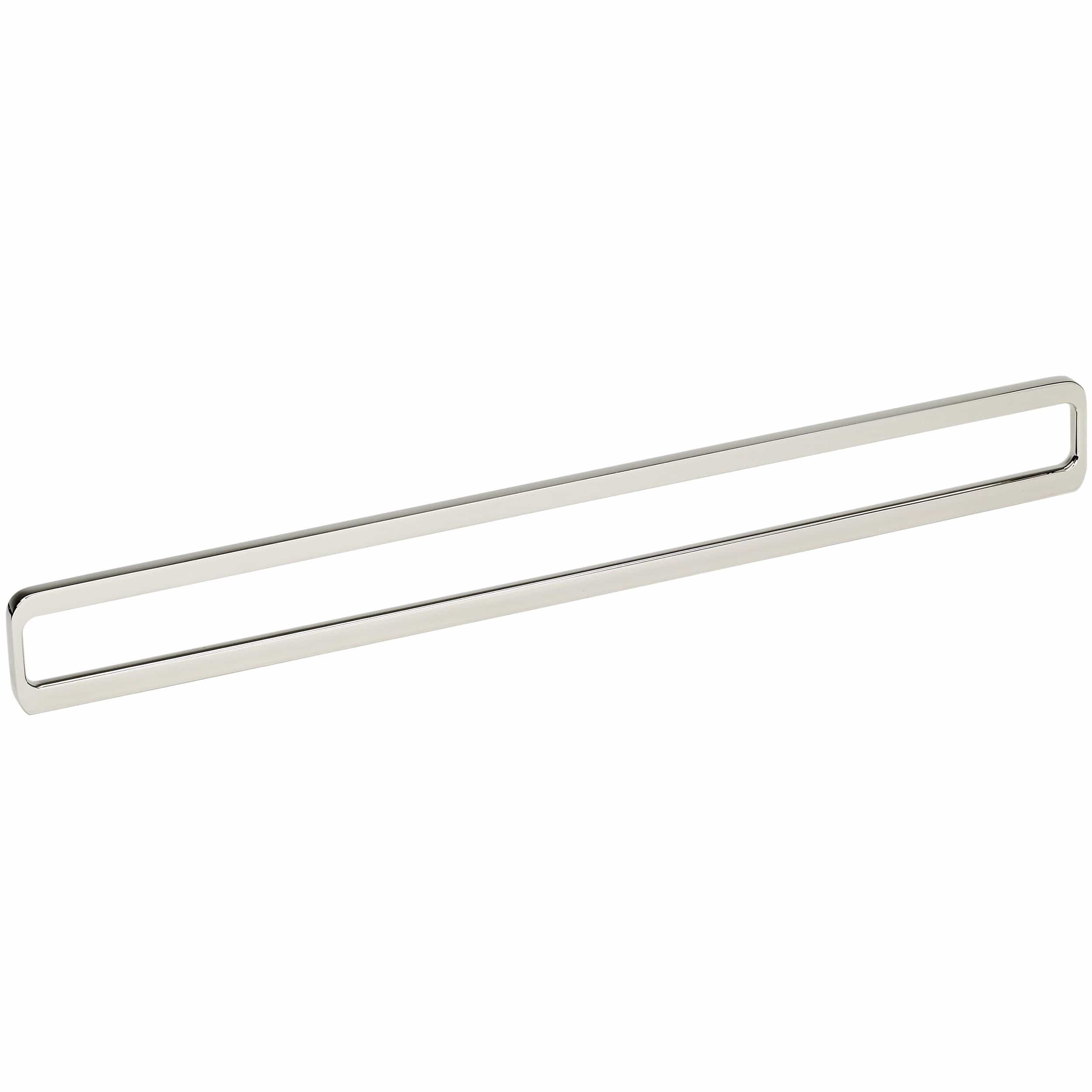 Contemporary Pull, 12-5/8" Center-to-Center, Polished Nickel - Image 1