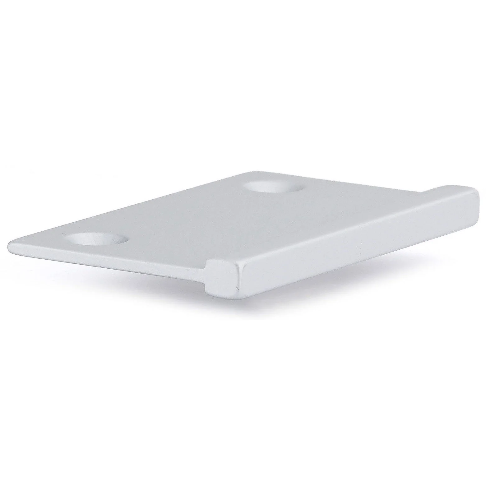 Contemporary Edge Pull, 1-31/32" Center-to-Center, Aluminum - Image 1
