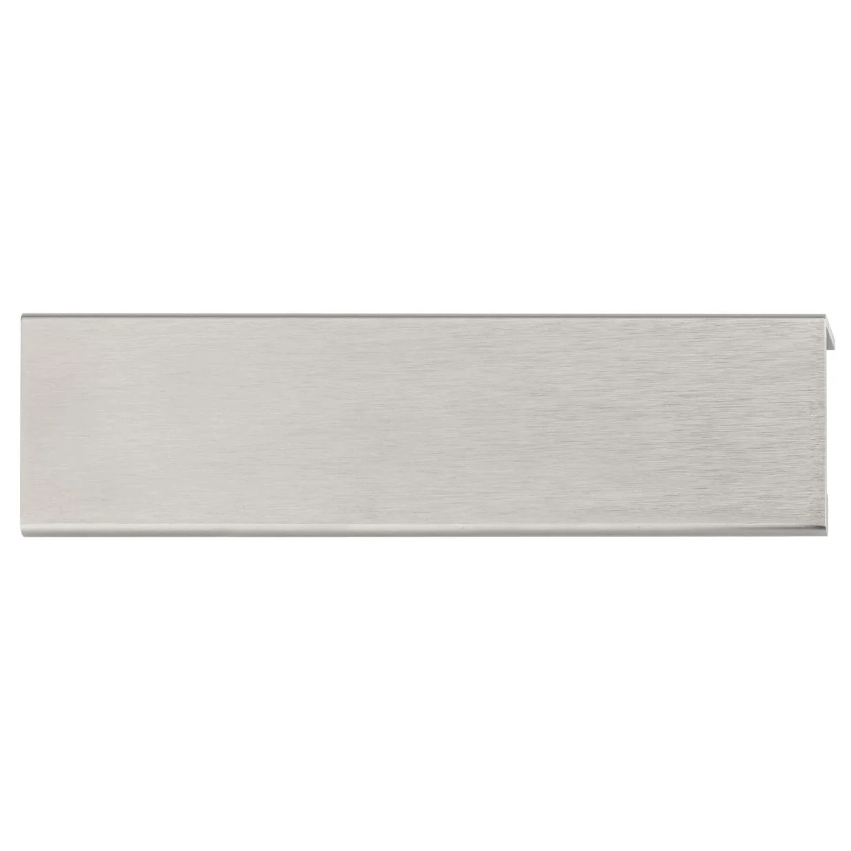 Contemporary Edge Pull, 5-1/16" Center-to-Center, Stainless Steel - Image 2